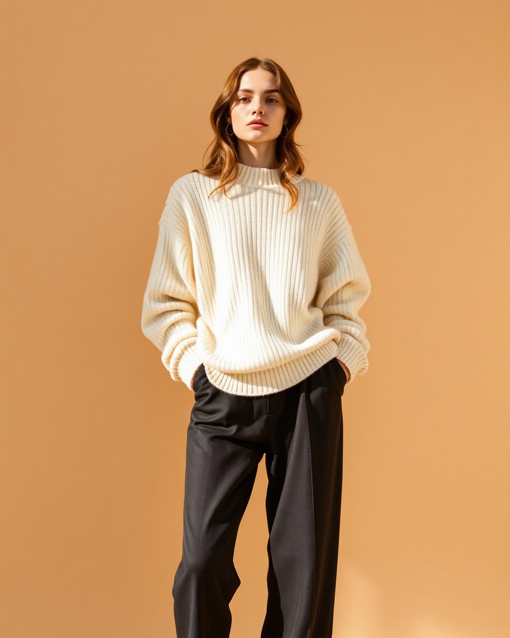 Cream Cashmere Knit
